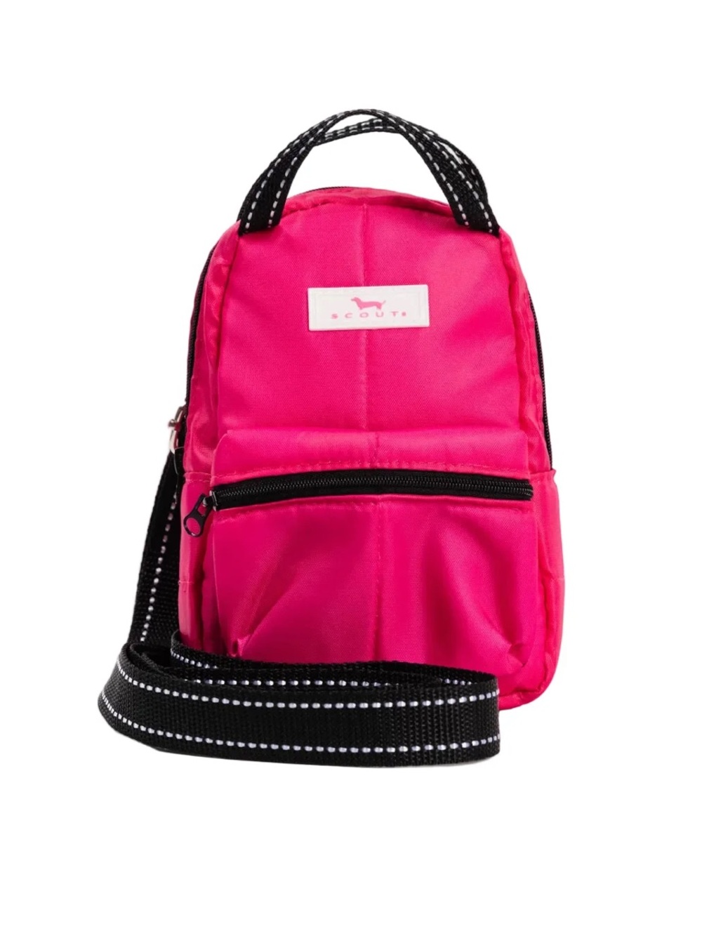 Scout Crossbody Bag/Mini Backpack Pink Puffer NWT